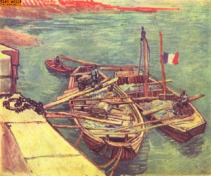 Vert�ute Boote nach van Gogh
